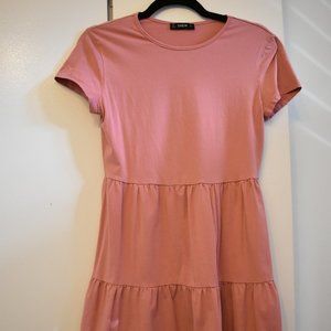 Shein light pink sundress size s